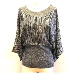 Retro Dolman Sleeve Lightweight Sweater